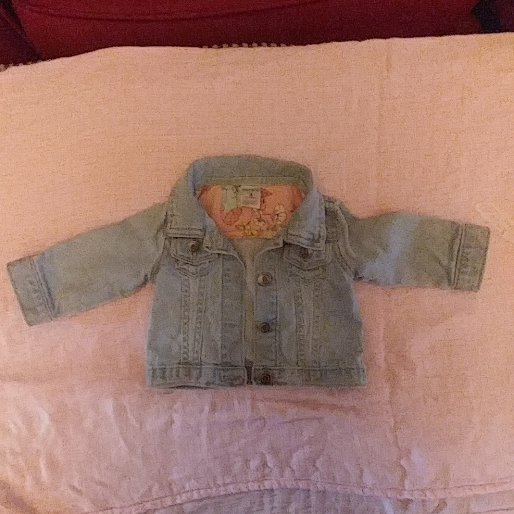 Infant denim jacket
